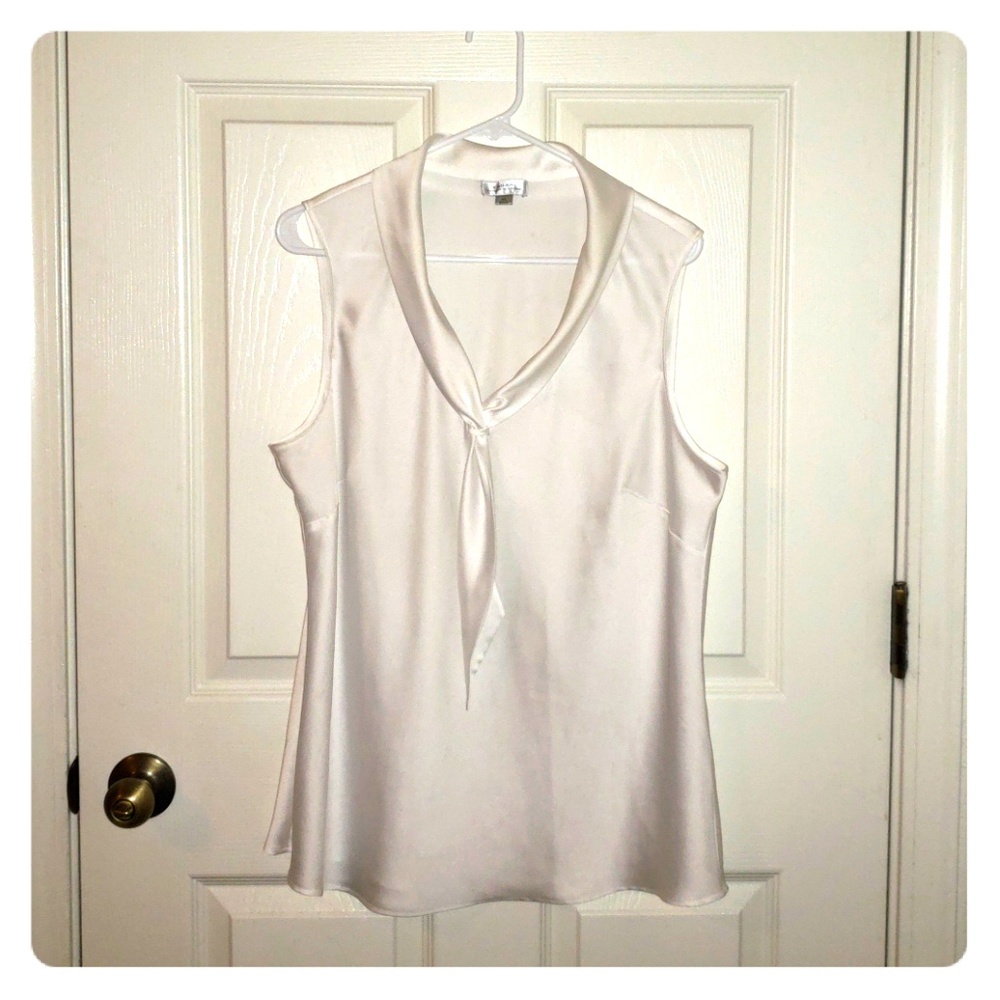 Tahari Sailor Tie Cami